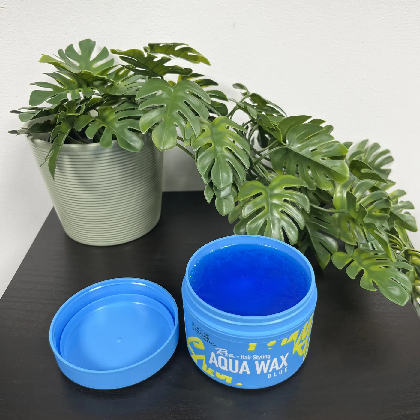Cera Aqua Wax Blue — Envase abierto