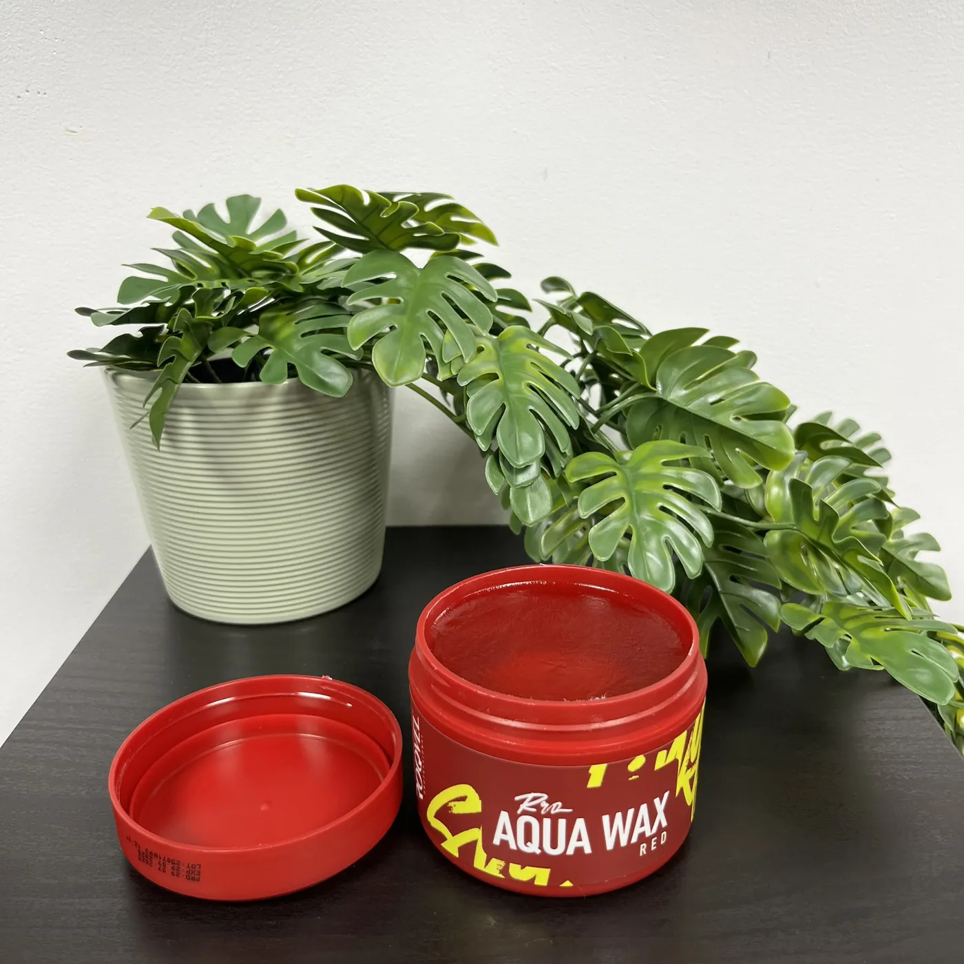 Cera Aqua Wax Red — Detalle de textura
