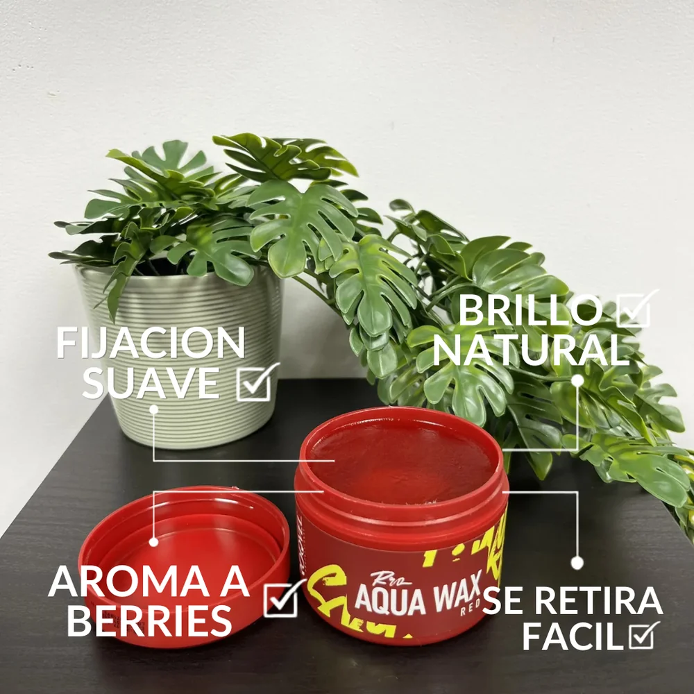 Cera Aqua Wax Red — Beneficios y características