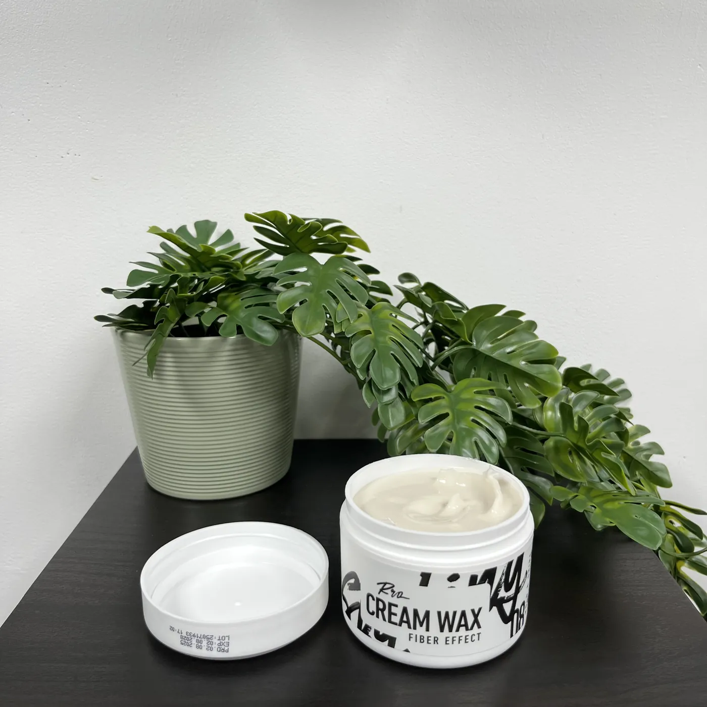 Cera Cream Wax Fiber Effect — Envase abierto