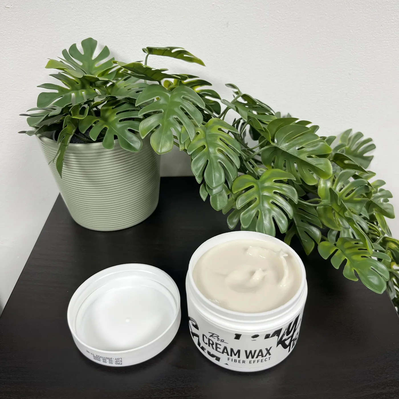 Cera Cream Wax Fiber Effect — Detalle de textura