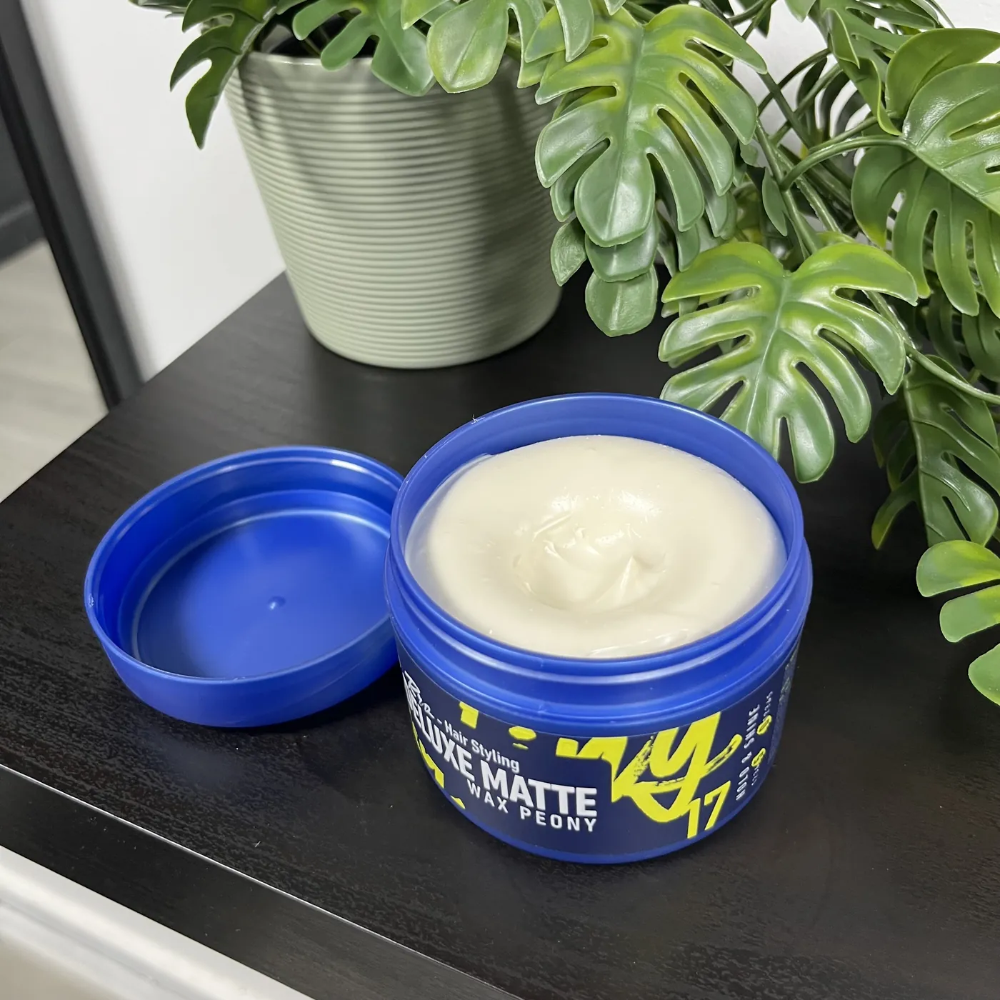 Cera Deluxe Matte Wax Peony — Etiqueta del producto