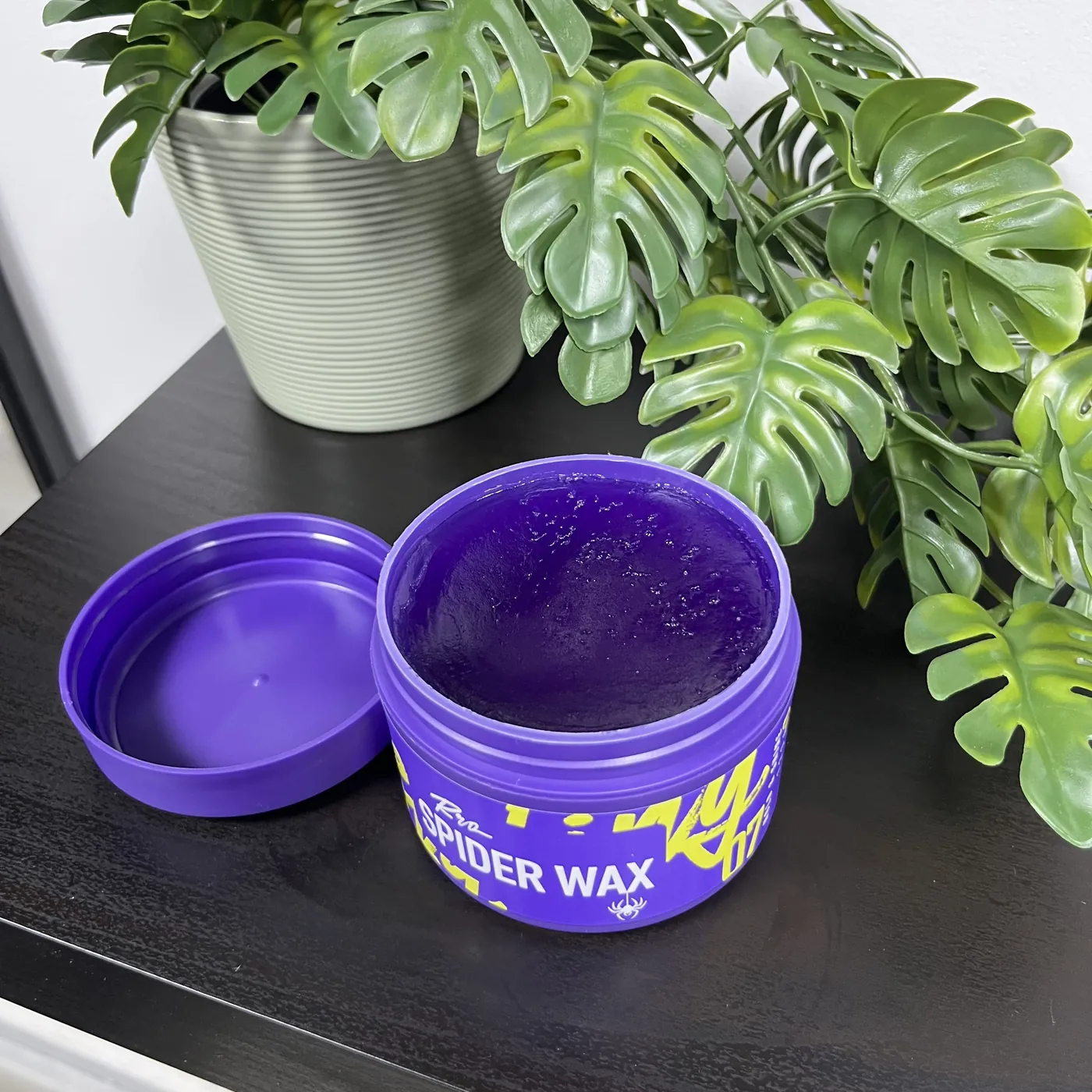Cera Spider Wax Purple — Detalle de textura