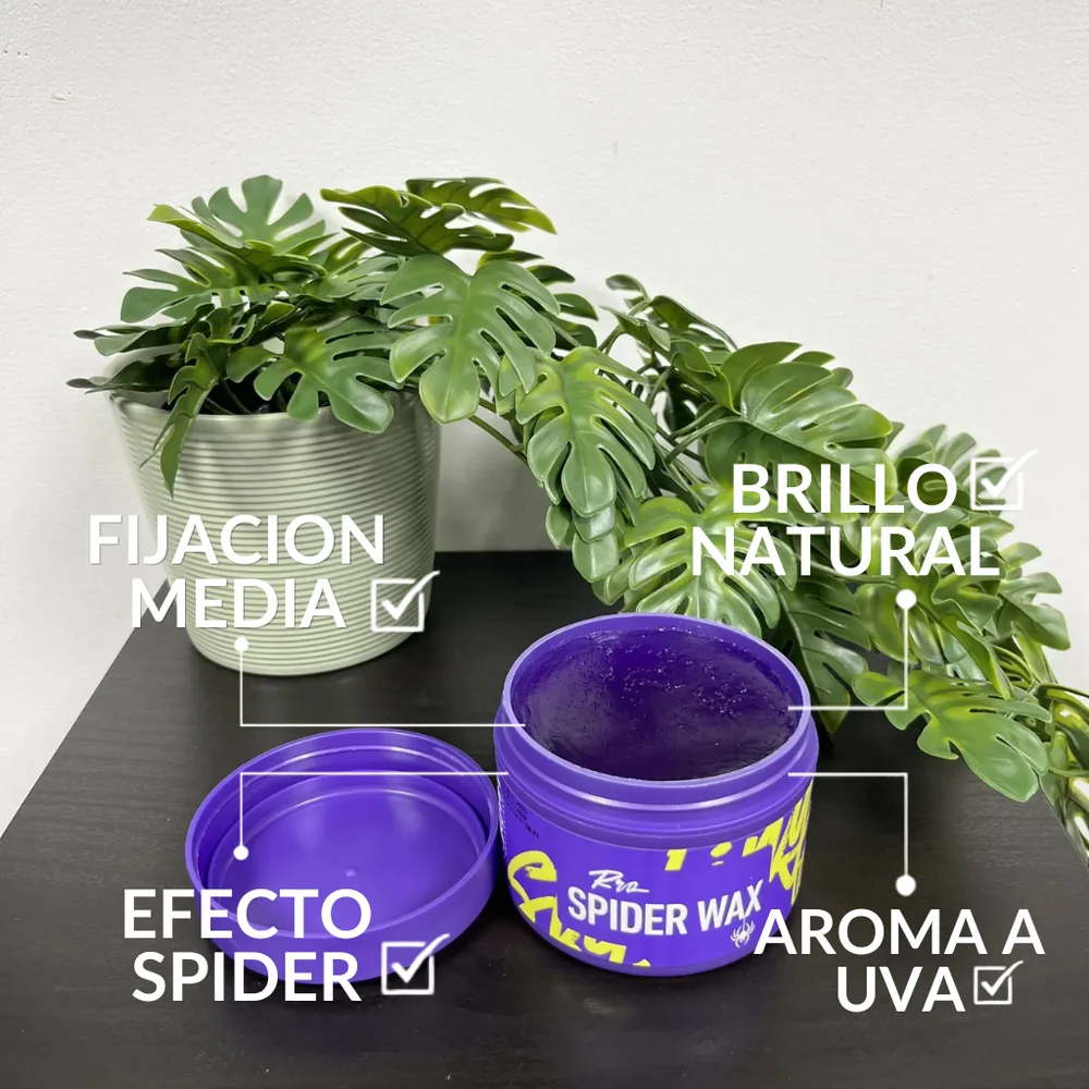 Cera Spider Wax Purple — Beneficios y características