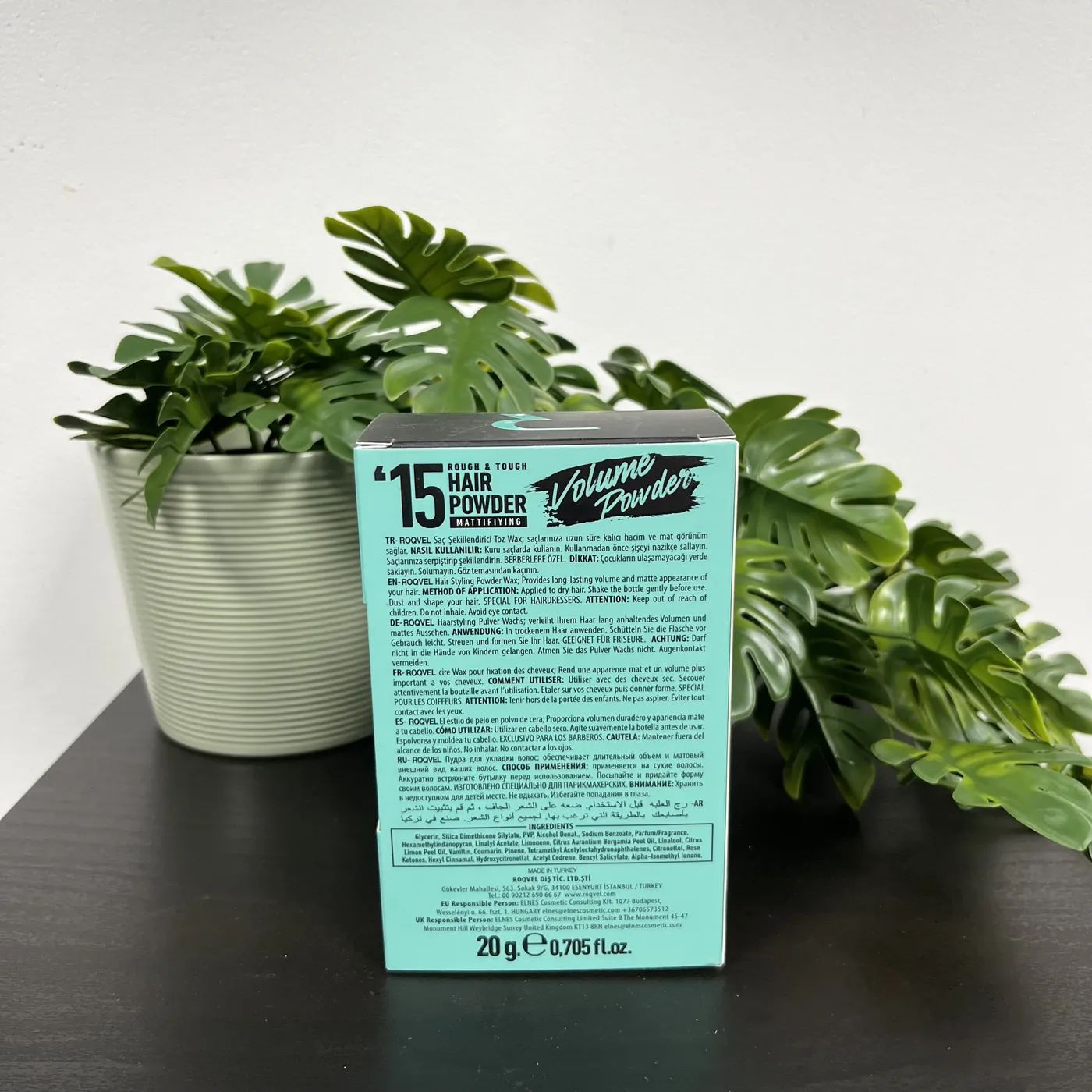 Polvo de Textura '15 — Información del producto